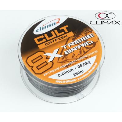 Climax CULT Catfish X-treme Braid 58kg 280m 0,60mm von Climax