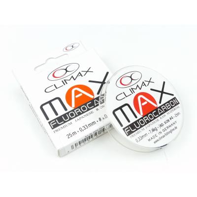 Climax Max Fluorocarbon clear 25m 0,14mm von Climax