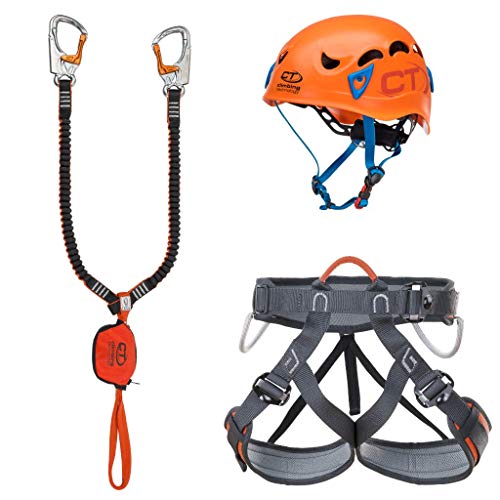 Climbing Technology FERRATA Plus Galaxy Set, Unisex Erwachsene, mehrfarbig, Einheitsgröße von Climbing Technology