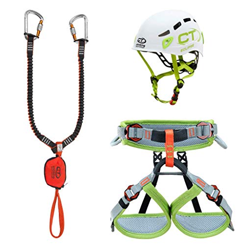 Climbing Technology Junior Eclipse-Classic-k Slider-Ascent, Kit Ferrata Unisex Kinder, Farben Sortiert, XXS von Climbing Technology
