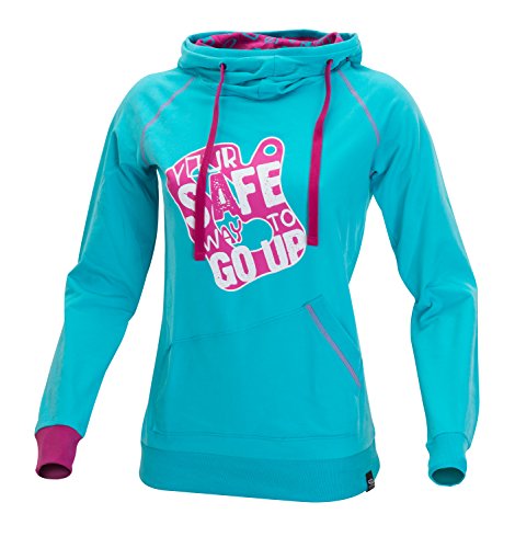 Climbing Technology Lolotte Hoody Sweatshirt Baumwolle Damen, Damen, Lolotte Hoody, blau von Climbing Technology