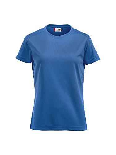 Damen Funktions T-Shirt aus Polyester von CLIQUE. Das T-Shirt für den Sport, perforiert und feuchtigkeitsabführend in 7 Farben und 5 Grössen von notrash2003 ( Hellblau, L ) von Clique