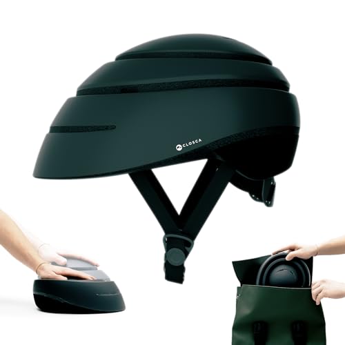 Closca - Faltbarer Fahrradhelm für Erwachsene Helmet Loop. Helm für Fahrrad, E-Roller und E-Scooter für Männer und Frauen (Unisex) Patentiertes Design von Closca
