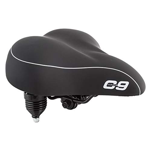 Cloud-9 Sunlite Fahrradsattel, Cruiser Gel, Tri-Color Black von Cloud-9