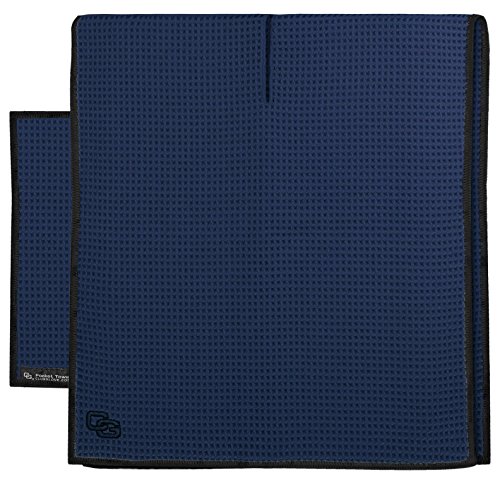 Club Glove Golf Mikrofaser-Handtuch und Handtuch, Marineblau von Club Glove