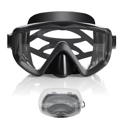 Clyictz Ausrüstung Tauchmaske Ausrüstung Schnorchel Erwachsene Professionelle Silikonbrille + Etui von Clyictz