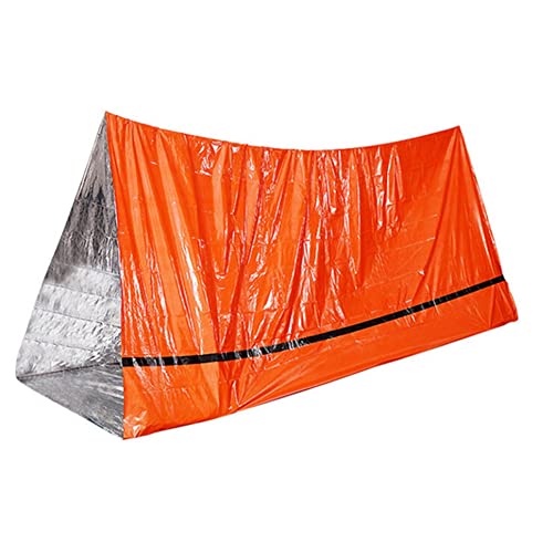 Clyictz Notfallzelt Camping Shelter Tragbares Pe Notfallzelt Resistent und Wiederverwendbare Outdoor-Aktivitäten von Clyictz