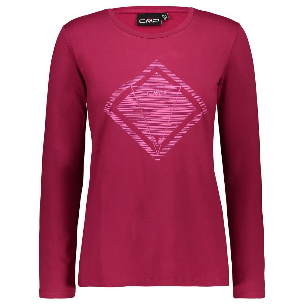 Cmp 38u3186 Long Sleeve T-shirt Rosa XL Frau von Cmp