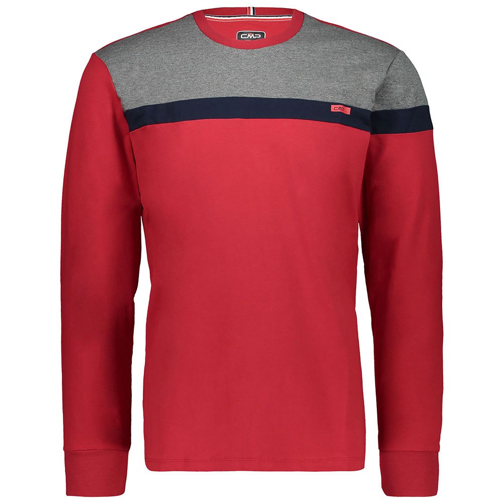 Cmp 39d4577 Long Sleeve T-shirt Rot 2XL Mann von Cmp