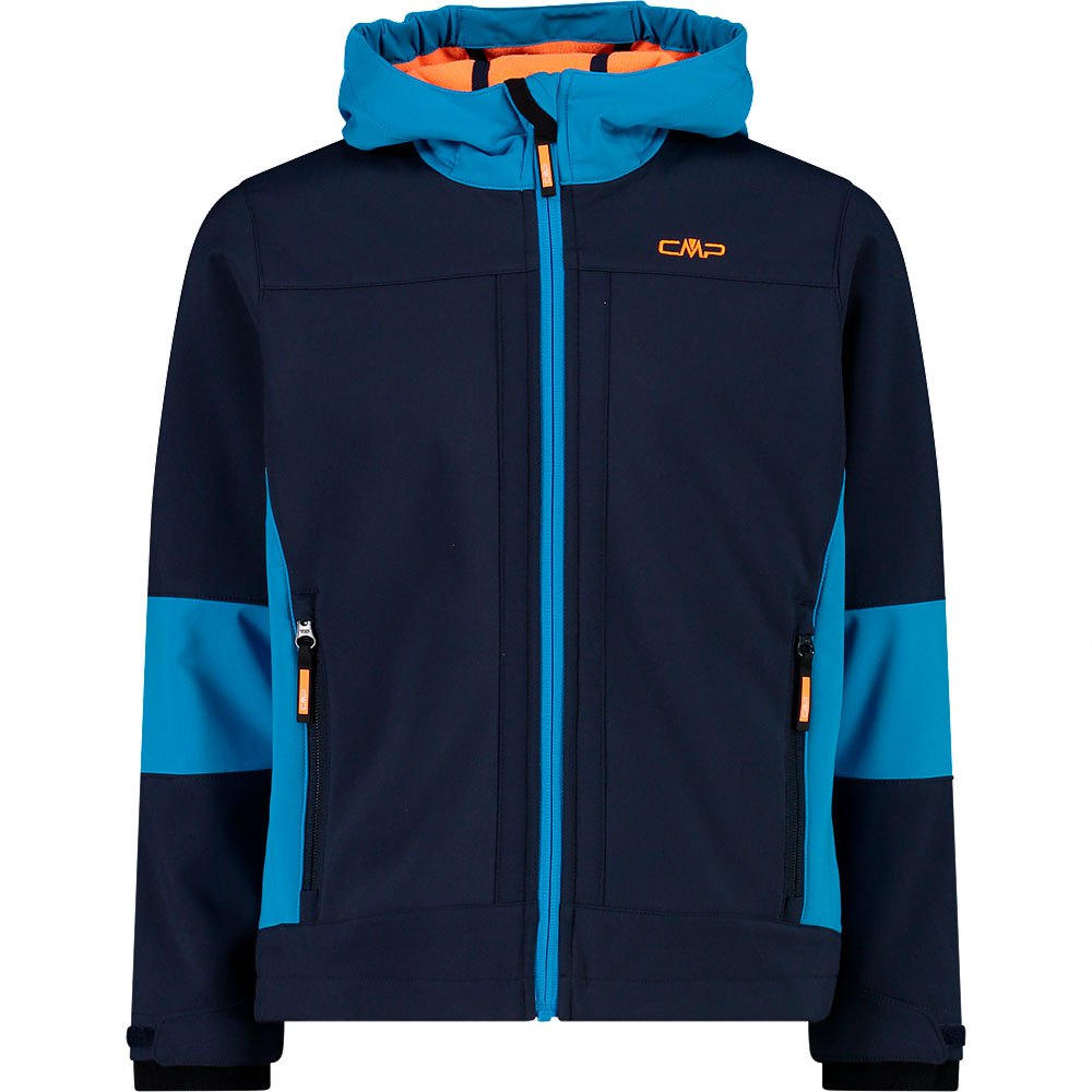 Cmp Fix Hood 3a00094 Softshell Jacket Blau 16 Years Junge von Cmp
