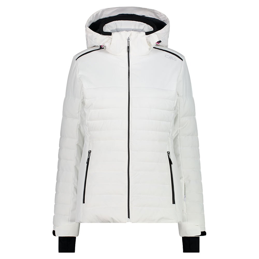 Cmp Zip Hood 31w0226 Jacket Weiß 2XL Frau von Cmp