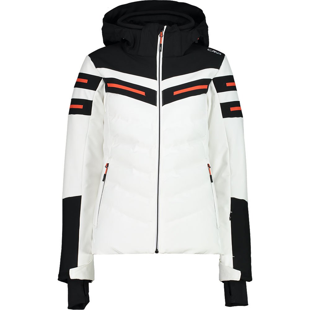 Cmp Zip Hood 32w0216 Jacket Weiß XL Frau von Cmp