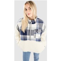 Coal Tolmie Peak Fleecejacke tonal blue plaid tofu von Coal