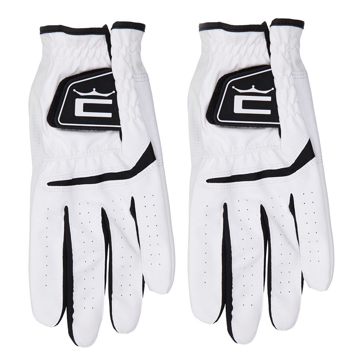 Cobra Golf Mens White and Black Pack of 2 MicroFlex Cell Left Hand Golf Gloves, Size: Large | American Golf - Father's Day Gift von Cobra Golf