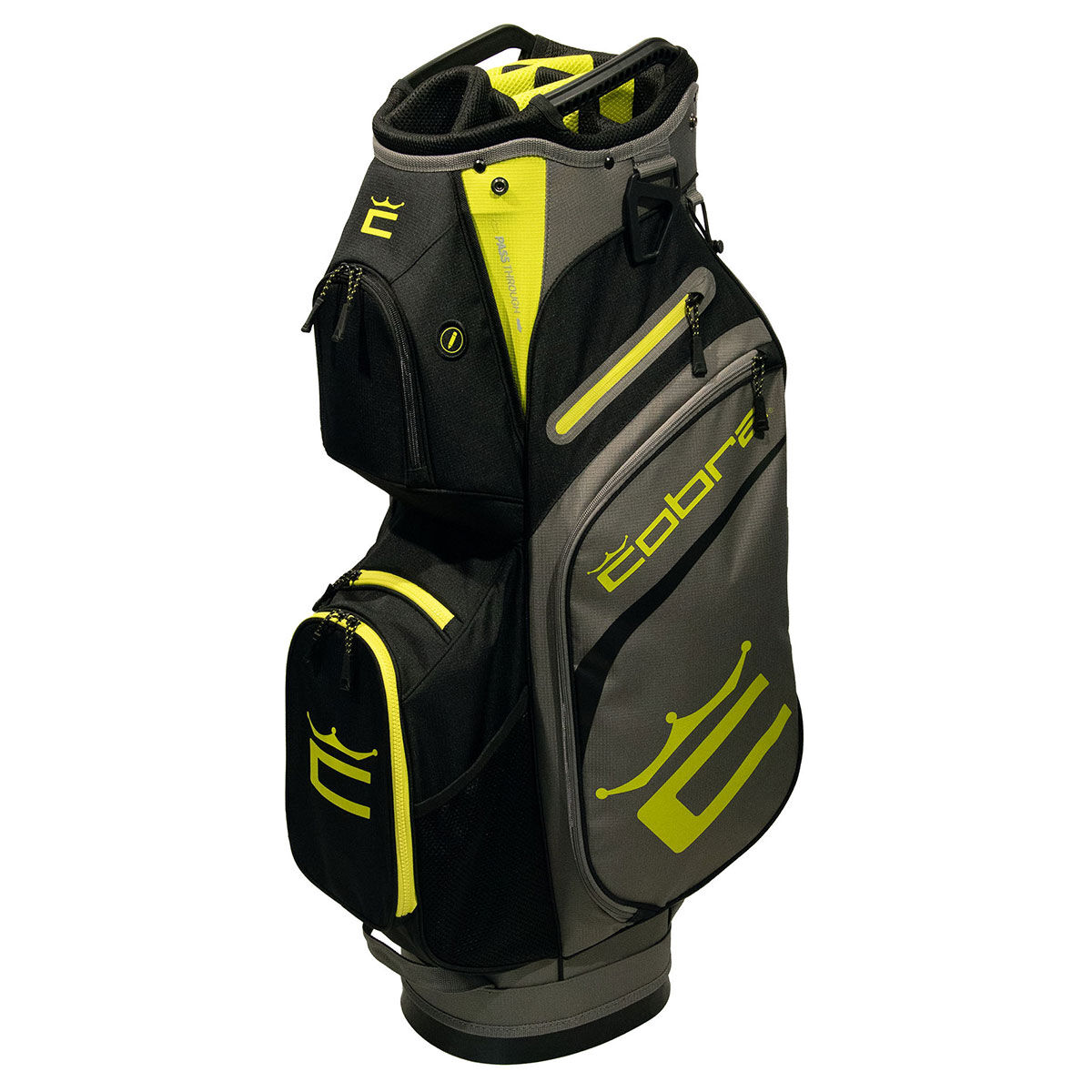 Cobra Golf Black and Yellow Lightweight Signature Golf Cart Bag | American Golf von Cobra Golf