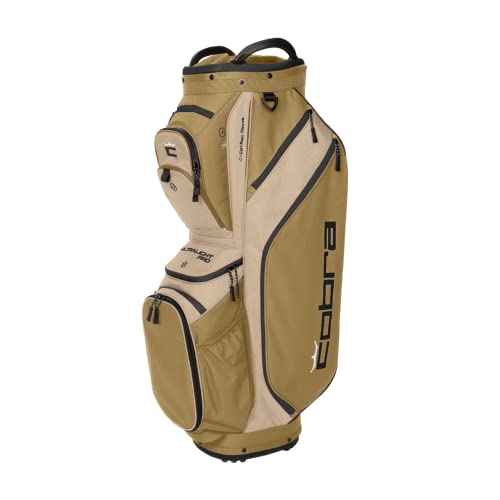 COBRA Golf 2022 Ultralight Pro Cart Bag (Antique Bronze-Black, One Size) von COBRA