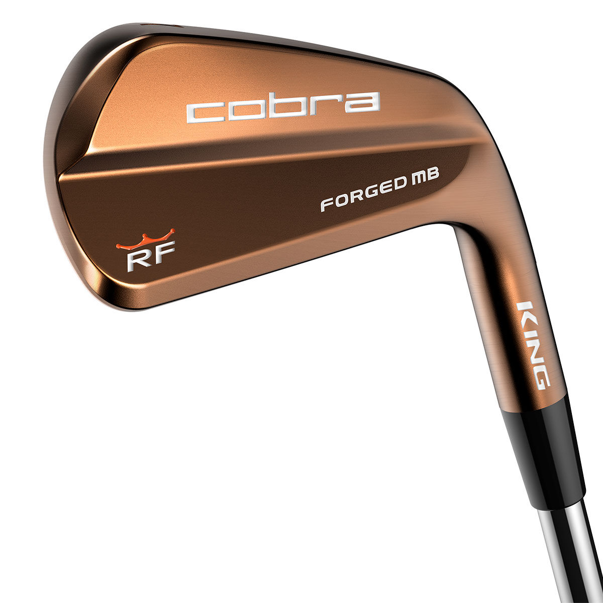 Cobra Golf Copper and Silver Golf King RF Forged MB Steel Custom Fit Golf Irons | American Golf, NA von Cobra Golf