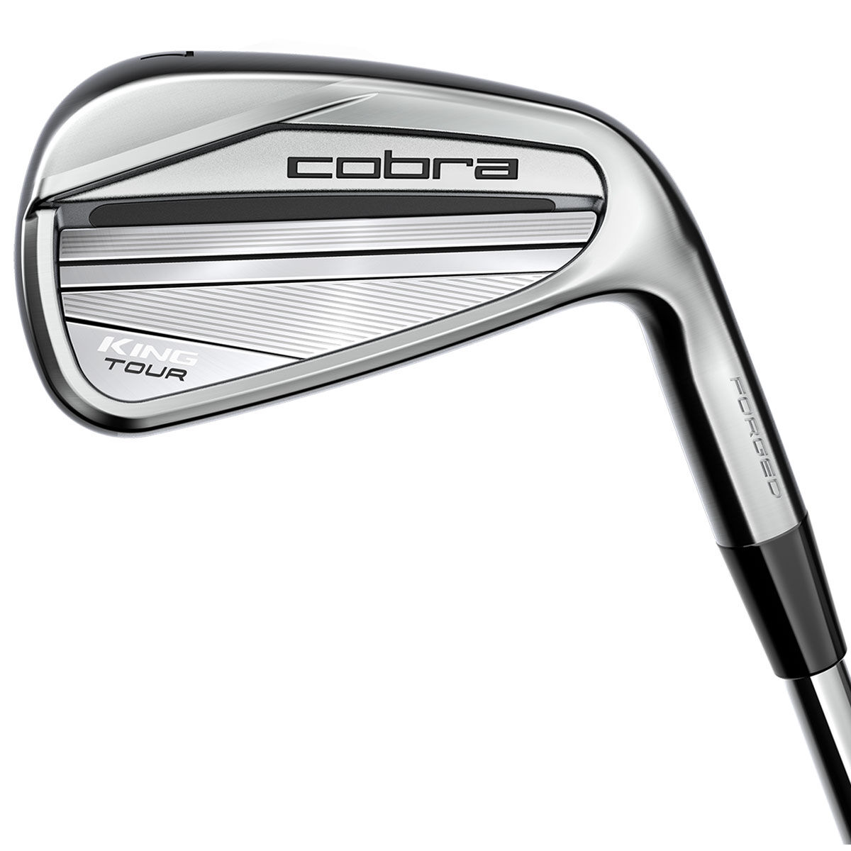 Cobra Golf Grey and Black King Tour Steel Stiff Right Hand 7 Golf Irons, Size: 4-pw | American Golf von Cobra Golf