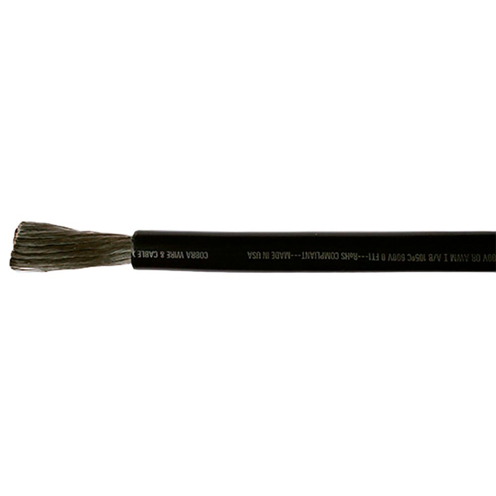 Cobra Wire&cable Tinned Copper Battery Cable 1/0 15.2 M Schwarz von Cobra Wire&cable