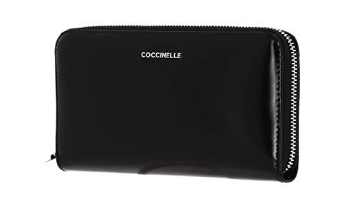 COCCINELLE Tassel Zip Around Wallet Noir/Noir von Coccinelle