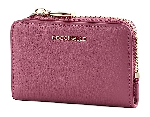 Coccinelle Metallic Soft Credit Card Holder Pulp Pink von Coccinelle