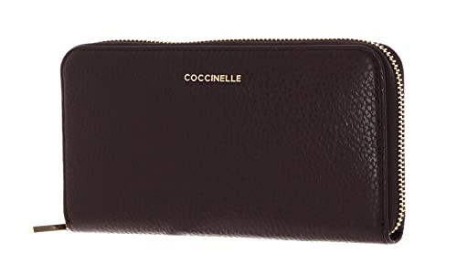 Coccinelle Metallic Soft - Geldbörse 12cc 19 cm cola von Coccinelle