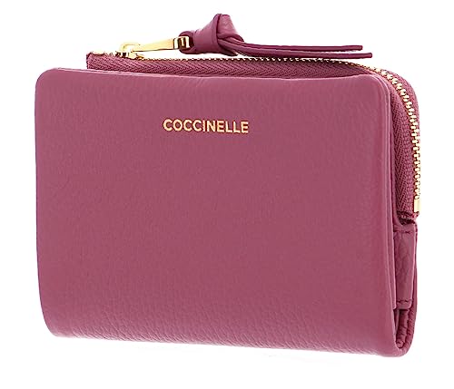 Coccinelle Softy Wallet Grained Leather Pulp Pink von Coccinelle