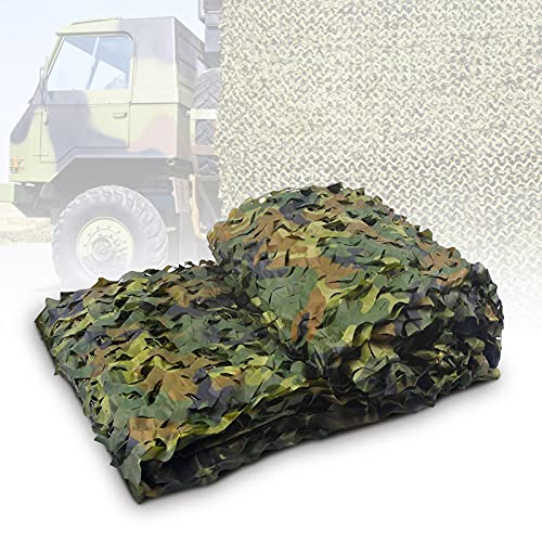 Tarnnetz Bundeswehr Gebraucht Camouflage Netz Jagd Camping Waldlandschaft Outdoor Garten ekorationen Sonnenschirm Sonnenschutz Tarnung Sichtschutz Wasserdicht Jagdnetz 2 x 3 m von Cocoarm