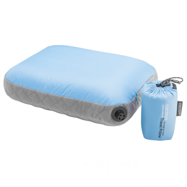 Cocoon - Air Core Pillow Ultralight - Kissen Gr 28 x 38 cm;35 x 45 cm blau/grau von Cocoon