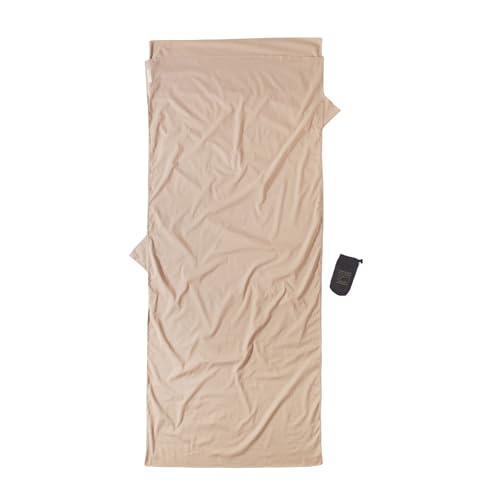 Cocoon TravelSheet Insect Shield Egyptian Cotton, Sand von Cocoon
