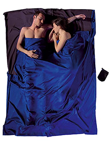 Cocoon SD24/80 Reisesteppdecke Unisex - Erwachsene, Blau, 220 x 180 cm von Cocoon