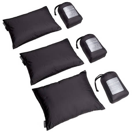 Cocoon - Travelpillow Synthetic - Kissen Gr Large - 33 x 43 cm;Medium - 28 x 38 cm;Small - 25 x 35 cm charcoal von Cocoon