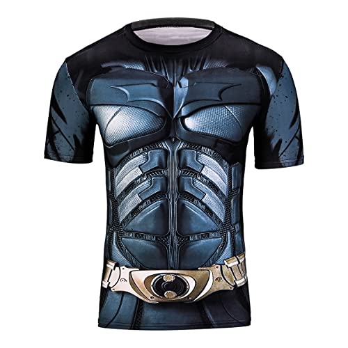 Cody Lundin Bedrucktes T-Shirt, Herren, Heldendesign, Fitnessshirt, mehrfarbig, Steel Bat von Cody Lundin