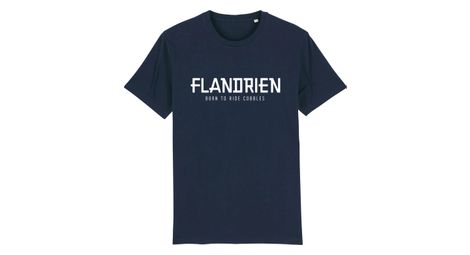 kurzarmeliges t shirt cois flandrien blau von Çois