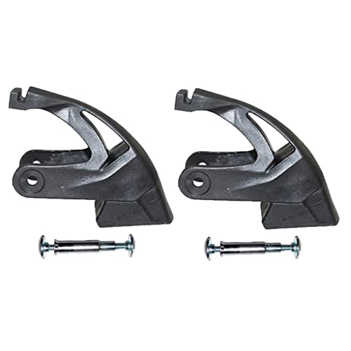 Colcolo 2er Pack Gummi Rollschuhe Bremsbeläge Adult Inline Skates Brakes Block Schwarz von Colcolo