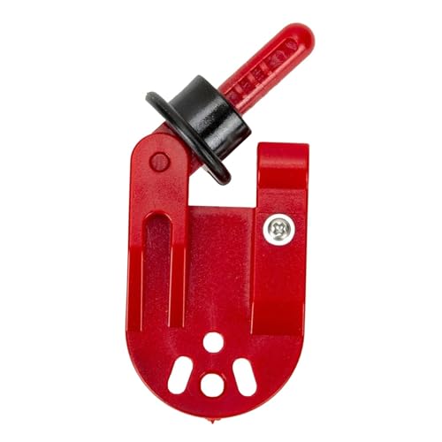 Colcolo Heavy Tension Snap Release Clip Line Clip Downrigger Boat Fishing Kite Planer Board Gewicht Einstellbare Line Snap Weight Clip, Rot von Colcolo