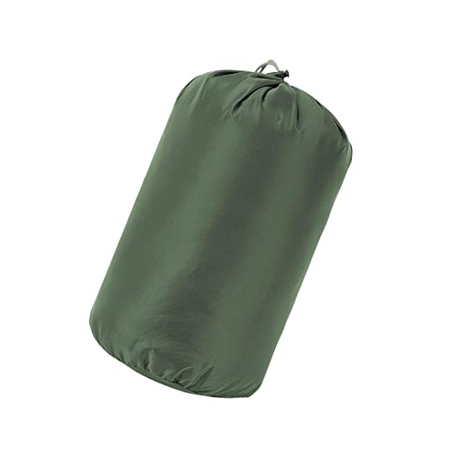 Colcolo Kompressionssack für Schlafsack Nylon Ditty Bags mit Staubklappe Leichte Kordelzugbeutel für Wandern, Trekking, Kajakfahren, Outdoor, GRÜN, XL von Colcolo