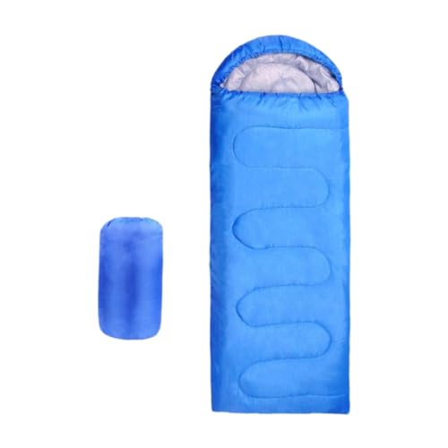 Colcolo Umschlagschlafsack, Ausrüstung Wasserdichter Campingschlafsack Einzelschlafsack für Sommer, Outdoor, Reisen, Blau von Colcolo
