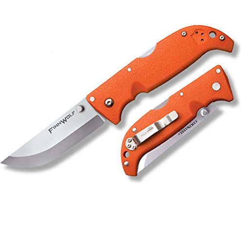 Cold Steel - Klappmesser - Klingenlänge: 8,89 cm - Griv-Ex Griff - Finn Wolf Blaze Orange von Cold Steel