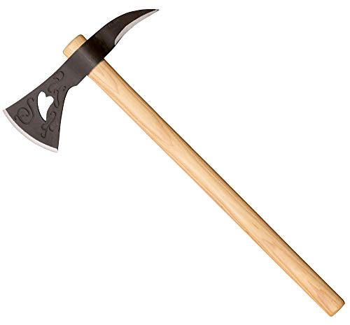 Cold Steel Tomahawk Survival-Beil, gesenkgeschmiedet, ideal für Camping, Survival, Outdoor und Hacken von Holz, Trauerherz von Cold Steel