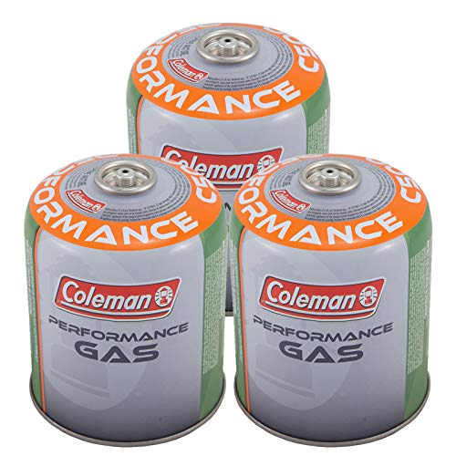 Coleman 3 x C500 Schraubkartusche 440 g Ventil Gas Kartusche Kocher Butan Propan von Coleman