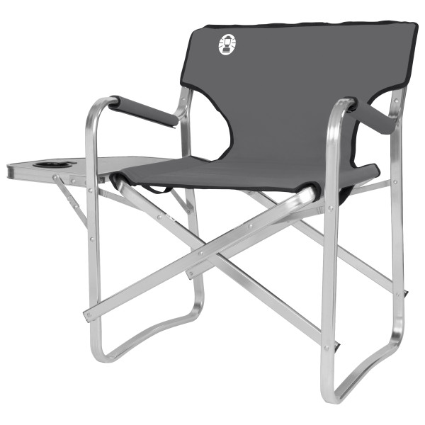 Coleman - Deck Chair with Table - Campingstuhl grau von Coleman