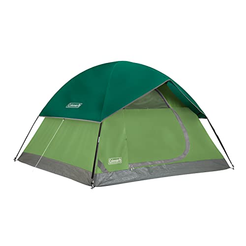 Coleman Unisex-Erwachsene Sundome Campingzelt Zelt, Fichtengrün, 3 Person von Coleman