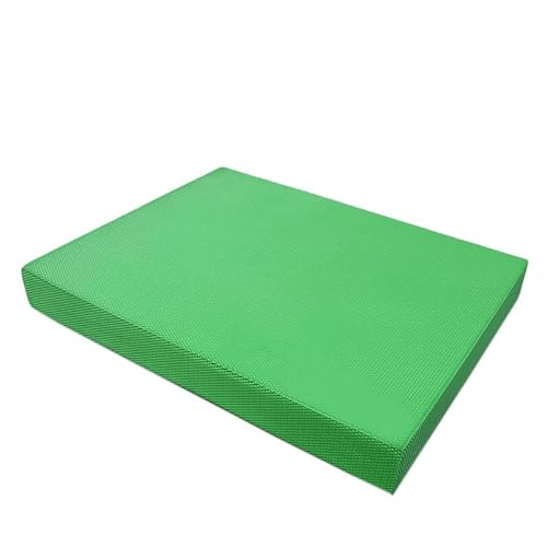 Collect Light Balance pad,Gleichgewichtkissen für Stabilität und Koordination,Yoga Foam Kissen Nicht Verformt,Balancekissen Trainingsmatte (L: 40 x 33 x 5 cm, Grün) von Collect Light