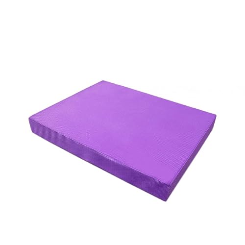 Collect Light Balance pad,Gleichgewichtkissen für Stabilität und Koordination,Yoga Foam Kissen Nicht Verformt,Balancekissen Trainingsmatte (S: 31 x 20 x 6 cm, Lila) von Collect Light