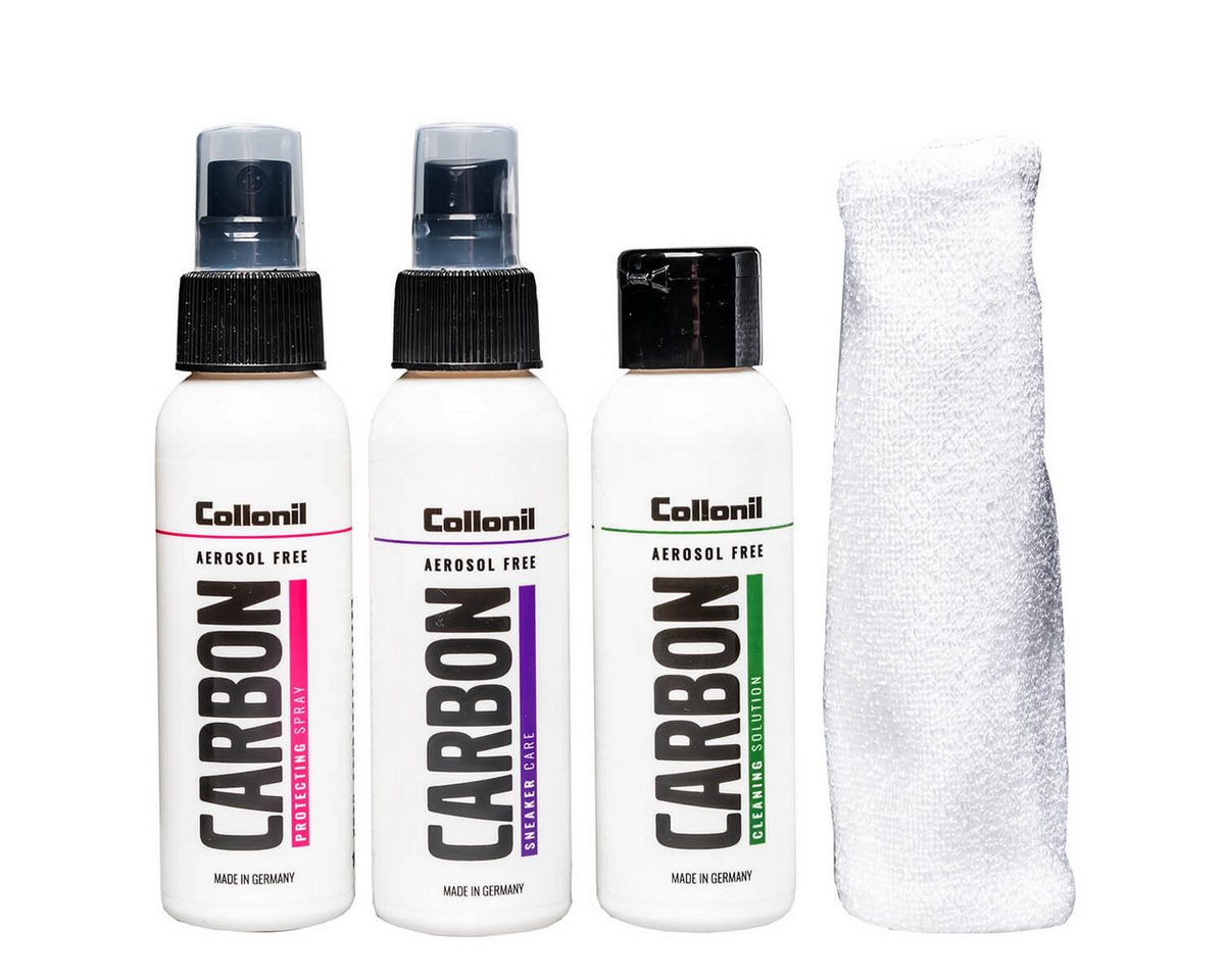 Collonil Carbon Lab Travel Kit - Sportschuh-Reinigung für unterwegs Schuhreiniger (4-St) von Collonil