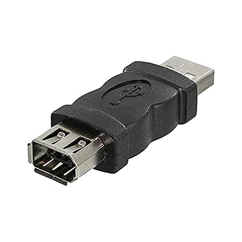 Colorful Firewire IEEE 1394 6-poliger Konverter für Buchse zu USB 2.0 Stecker für Videokameras, Drucker, Digitalkameras, Mobiltelefone, MP3-Player, PDAs, Scanner, Festplatten usw. von Colorful Elektronik