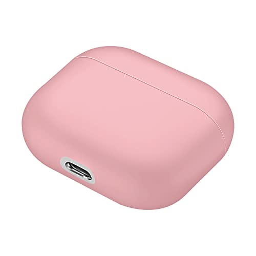 Colorful Hülle für Apple Airpods 3 Bluetooth Headset TPU Silikonhülle - Weiches Silikon Kratzfest Stoßfest [Ultra dünn] Schutzhaut Wireless Charging Case (Pink) von Colorful Elektronik