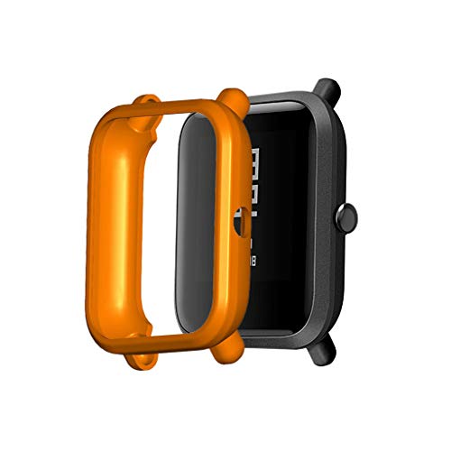 Colorful Soft TPU Schutzhülle für Xiaomi Huami Amazfit Bip Youth/Lite Watch (Orange) von Colorful Elektronik