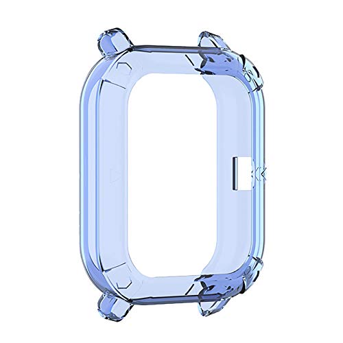 Für Huami Amazfit GTS 2 Mini Schutzhülle, Colorful Soft TPU Schutzhülle Kristall klar Case Stoßfestes Hülle für Amazfit GTS 2 Mini (Blau) von Colorful Elektronik